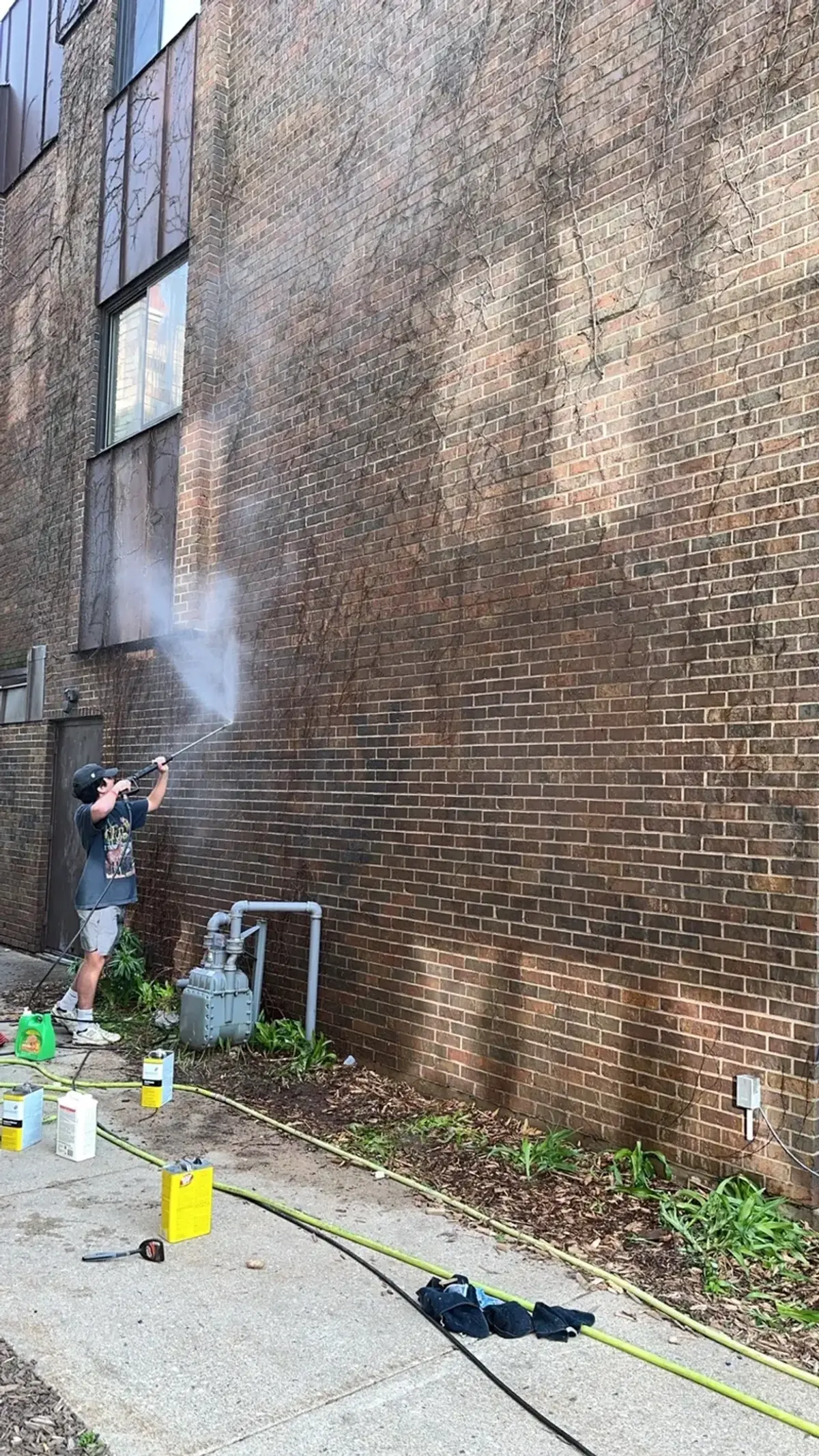 Commercial Graffiti & Stain Removal — Graffiti Removal, Stain Removal, Building Wash