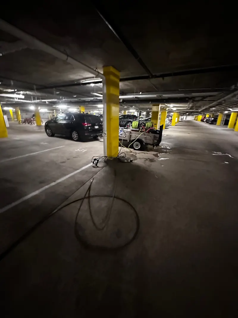 Parking Cleaning service by The Total Wash Co. in Madison, WI