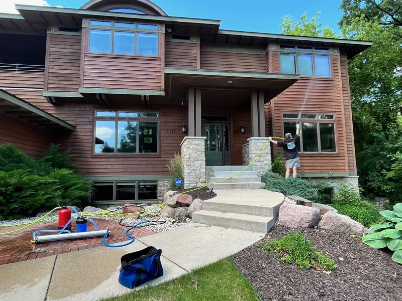 Cedar & Wood Siding by The Total Wash Co. in Madison, WI