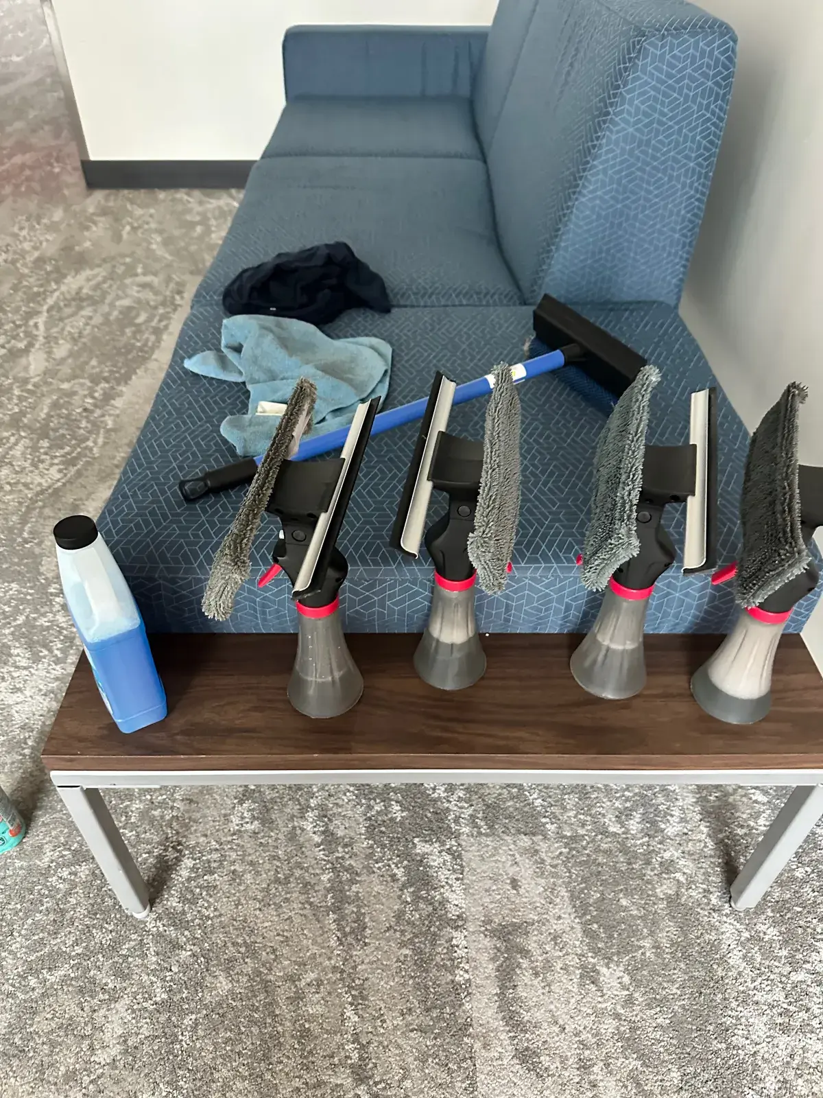 Professional window cleaning equipment