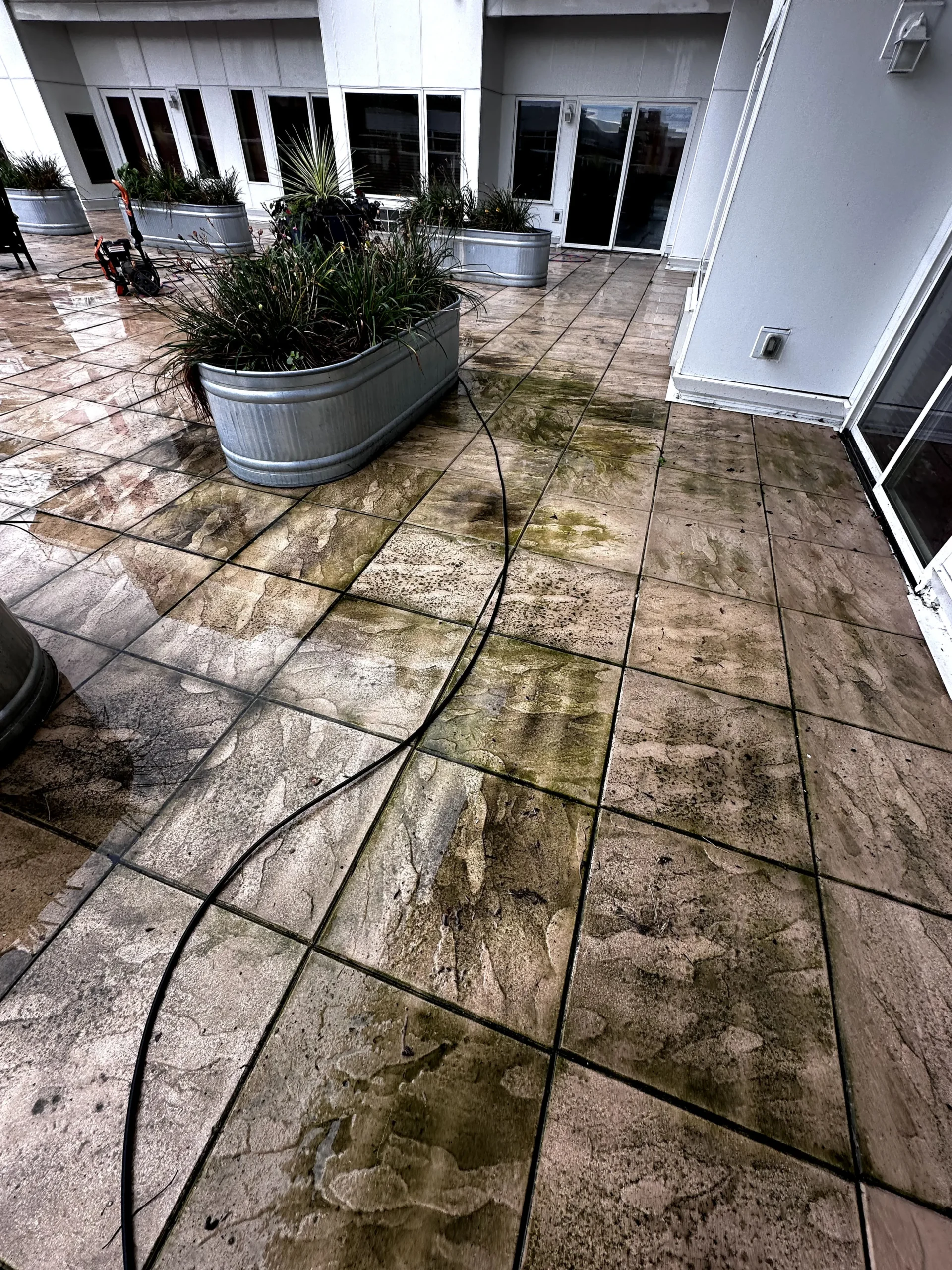 Apartment Balcony Cleaning Before