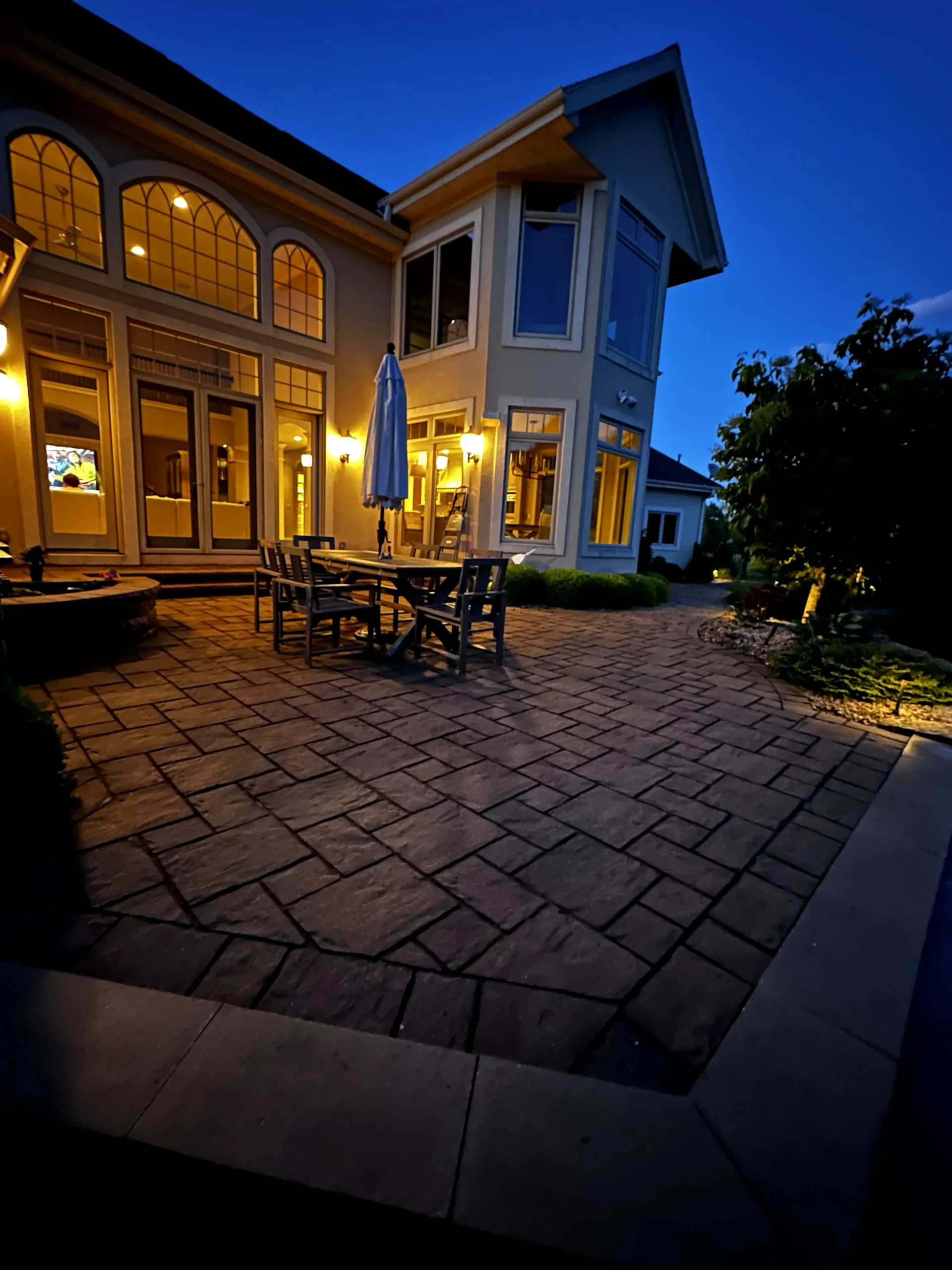 Patio Cleaning After